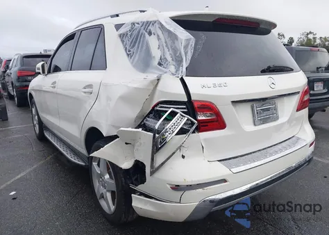 2014 Mercedes-Benz Ml 350 из США, поврежденный, VIN 4JGDA5JB1EA313177